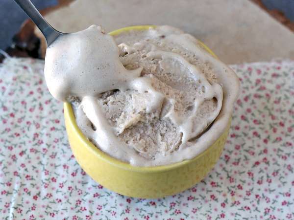 Vaniljevalleis med højt proteinindhold, hurtig og med 3 ingredienser! - Forberedelse trin 4