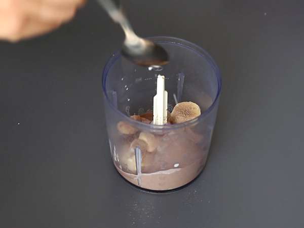 Chokoladevalle-superprotein-is, klar på 5 minutter! - Forberedelse trin 2