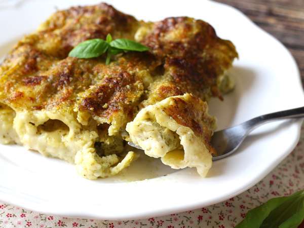 Cremet pestocannelloni i gratin: den nemme og velsmagende opskrift - Forberedelse trin 10
