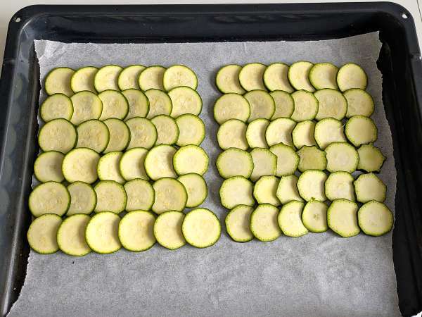 Glutenfri courgettesandwich: klar på 20 minutter og fuld af smag! - Forberedelse trin 2