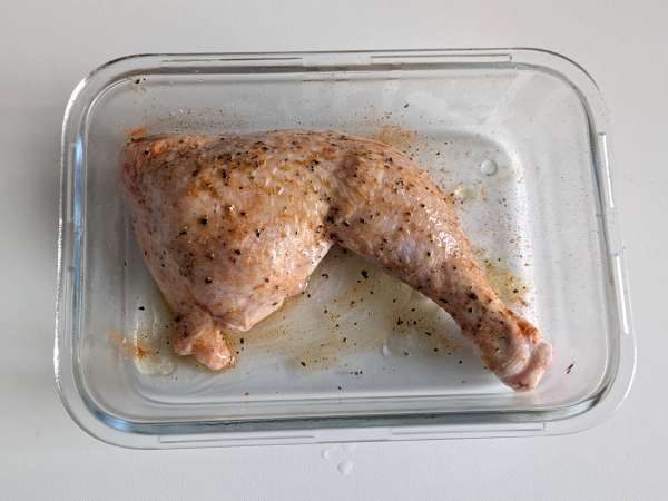 Kylling med peberfrugt og courgetter i frituregryde: klar på 20 minutter! - Forberedelse trin 1