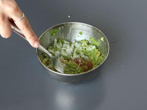 Toppede nachos, der er perfekte til en aperitifmiddag! - Forberedelse trin 3