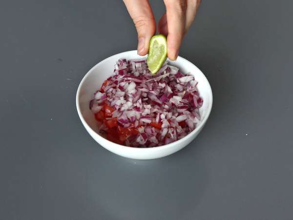 Toppede nachos, der er perfekte til en aperitifmiddag! - Forberedelse trin 5