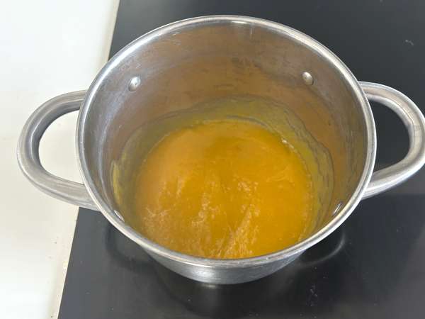 Hjemmelavet mangomarmelade med kun 3 ingredienser! - Forberedelse trin 3