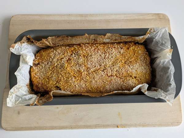 Græskarfarsbrød med champignon og seig scamorza-ost: velsmagende og nem opskrift på bagværk - Forberedelse trin 13