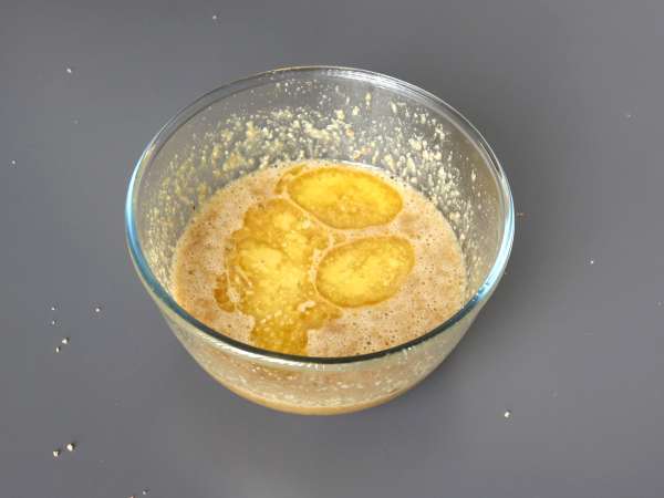 Supernem valnøddekage lavet med kun 4 ingredienser - Forberedelse trin 4