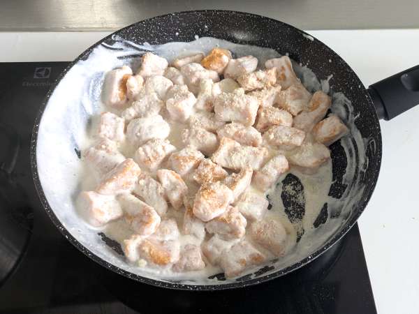 Cremet græskargnocchi med Philadelphia og sprøde valnødder - Forberedelse trin 7