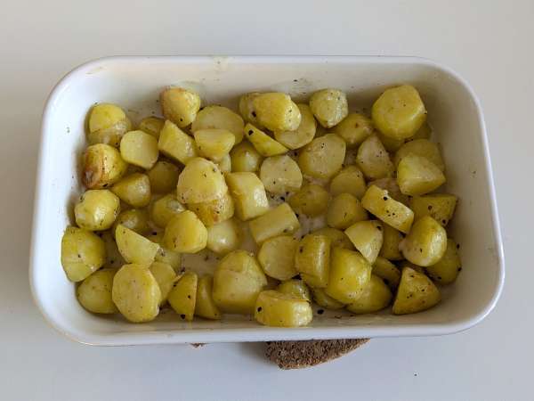 Cremebagte cacio e pepe-kartofler: det nemme tilbehør, der driver alle til vanvid! - Forberedelse trin 7