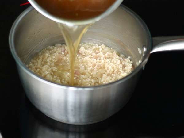Risotto med roquefort - Forberedelse trin 3