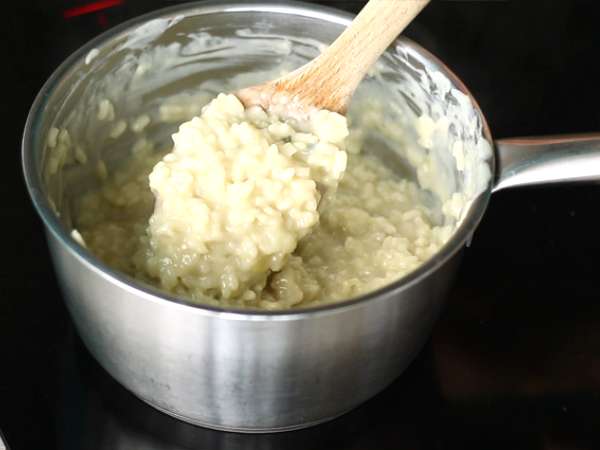 Risotto med roquefort - Forberedelse trin 5