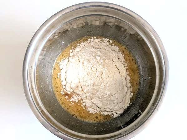 Abrikos-clafoutis med Air Fryer - Forberedelse trin 2