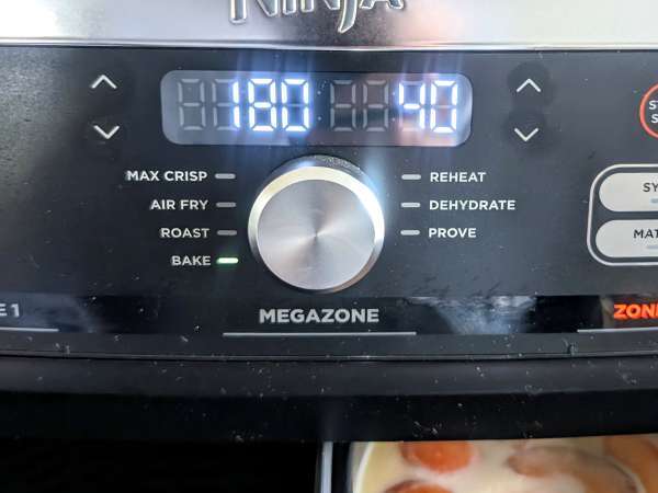 Abrikos-clafoutis med Air Fryer - Forberedelse trin 6