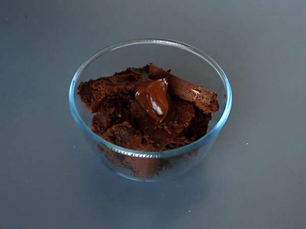 Forvandl din brownie til en chokoladepinecone! - Forberedelse trin 4