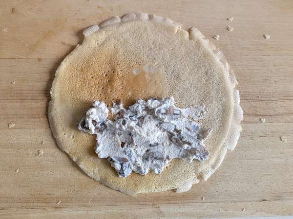Crespelle ricotta og svampe: den perfekte cremede vegetariske opskrift til enhver lejlighed - Forberedelse trin 8