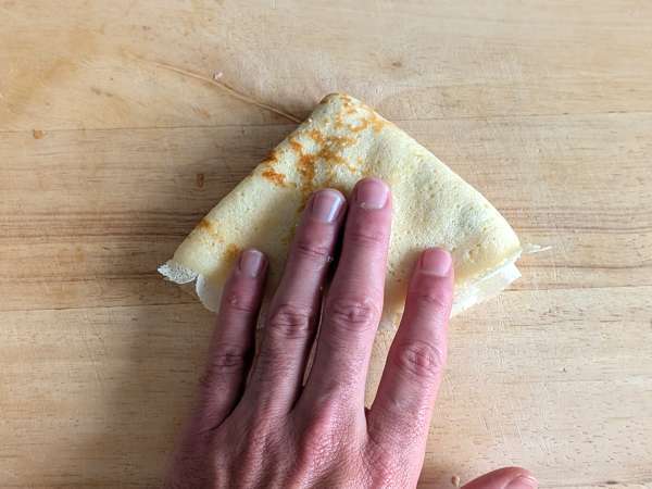 Crespelle ricotta og svampe: den perfekte cremede vegetariske opskrift til enhver lejlighed - Forberedelse trin 10