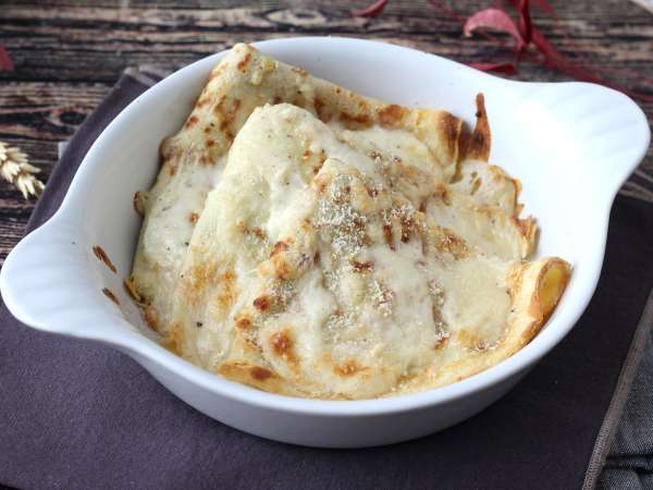 Crespelle ricotta og svampe: den perfekte cremede vegetariske opskrift til enhver lejlighed - Forberedelse trin 13