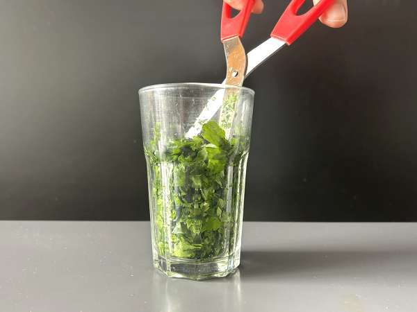 Spinat- og svampeflan - Forberedelse trin 3