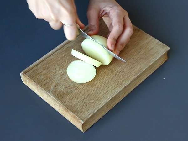 Løg-tarteletter tatin - Forberedelse trin 1