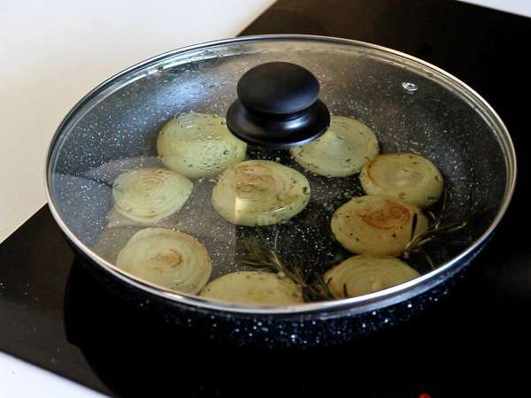 Løg-tarteletter tatin - Forberedelse trin 3