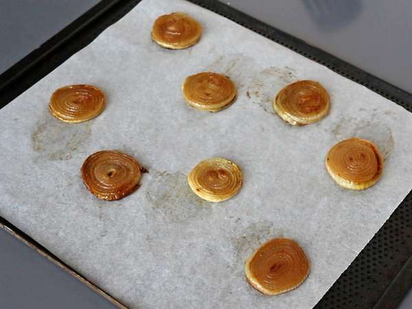 Løg-tarteletter tatin - Forberedelse trin 6