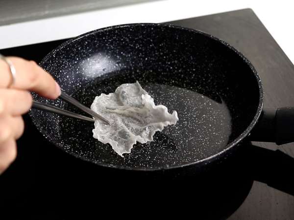 Asiatiske tacos: laksetatar i rischips - Forberedelse trin 2