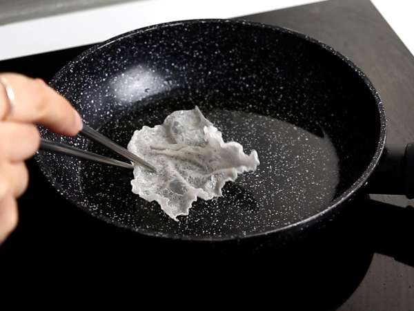 Hvordan laver jeg chips med rispapir? - Forberedelse trin 2