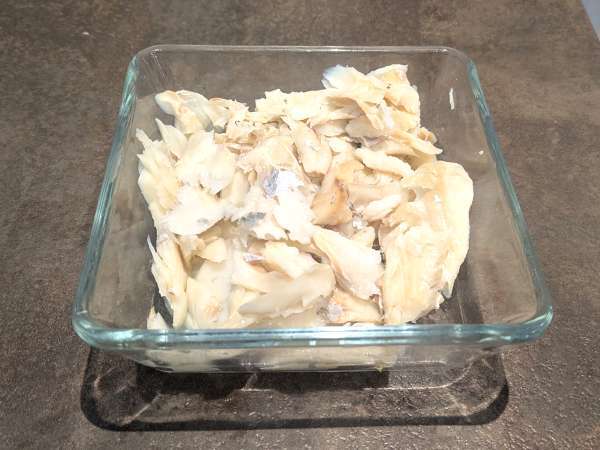 Vestindisk torsk acras - Forberedelse trin 1