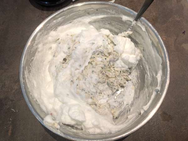 Vestindisk torsk acras - Forberedelse trin 4