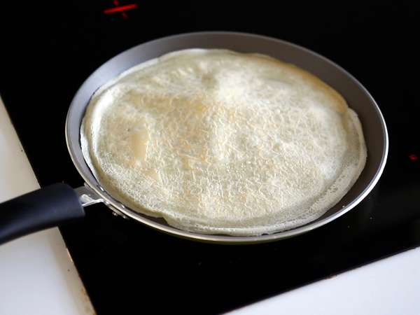 Pandekage-tagliatelle med chokolade og peanuts! - Forberedelse trin 4