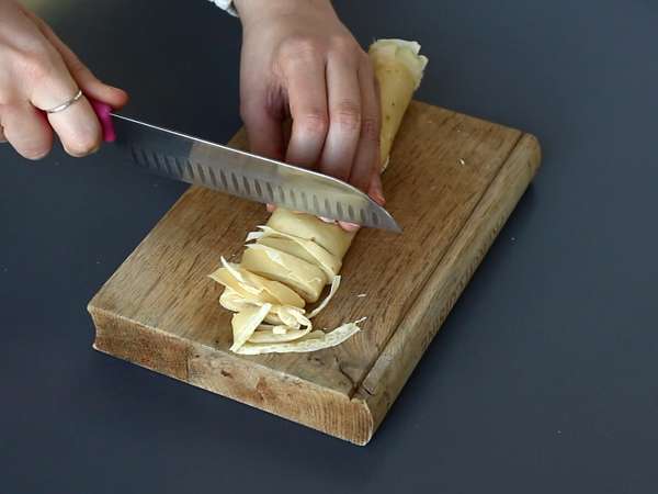 Pandekage-tagliatelle med chokolade og peanuts! - Forberedelse trin 5