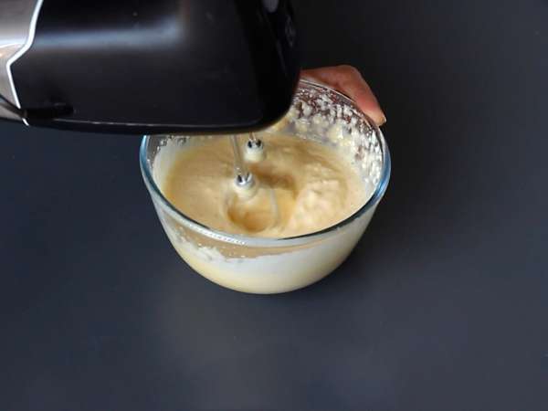 Blueberry crumble cake: Kagen, der kombinerer fondant, blødhed og sprødhed! - Forberedelse trin 4