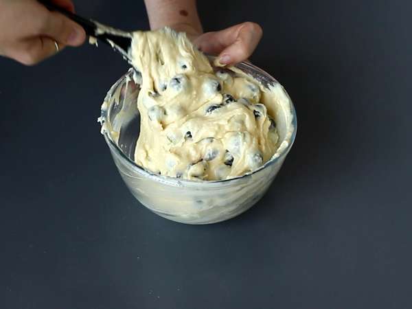 Blueberry crumble cake: Kagen, der kombinerer fondant, blødhed og sprødhed! - Forberedelse trin 6