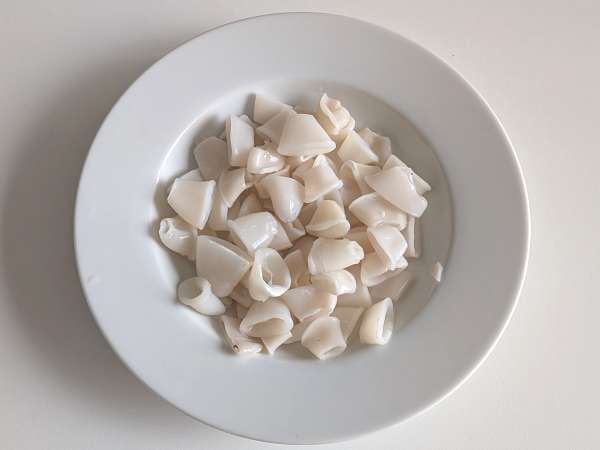 Blækspruttesauce: et perfekt tilbehør til pasta - Forberedelse trin 1