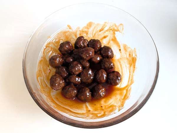 Kødboller i luftfryser med sursød barbecuesauce: nem og velsmagende opskrift - Forberedelse trin 8