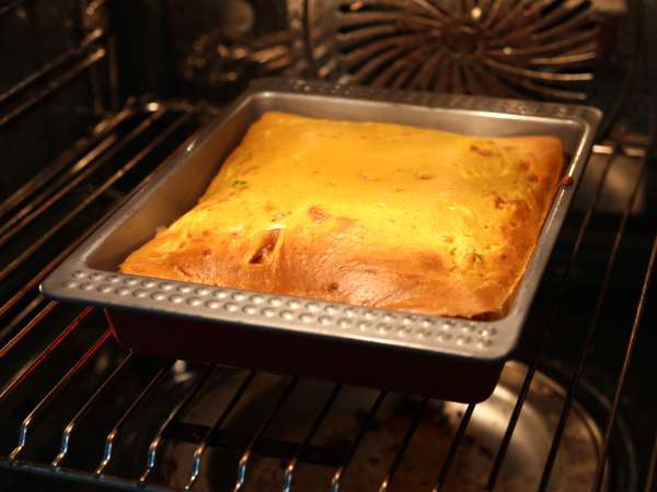 Krydret skinke- og feta-brownie med græskar: den perfekte opskrift til genbrugssuppe! - Forberedelse trin 4
