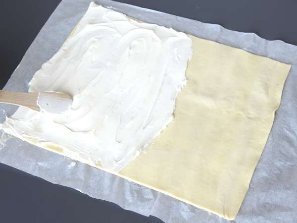 Flaky ostetwists med Airfryer - Forberedelse trin 1