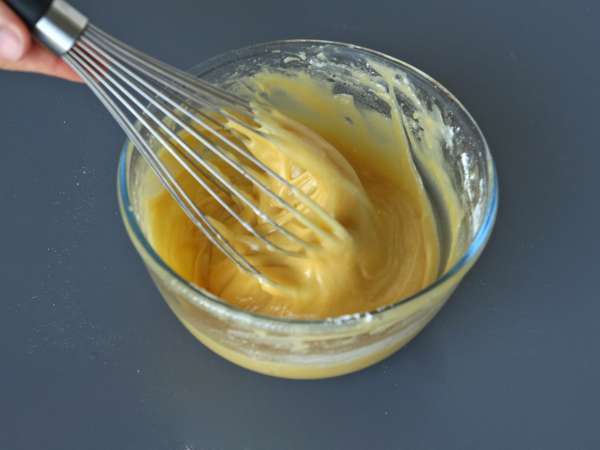 Ekstra fondant banankage med hovedet nedad - Forberedelse trin 5