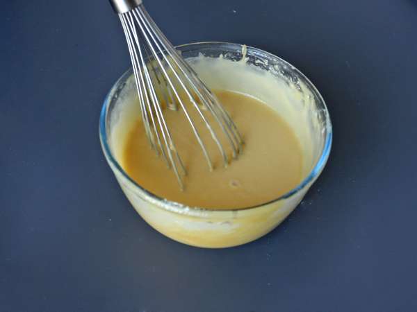 Ekstra fondant banankage med hovedet nedad - Forberedelse trin 6