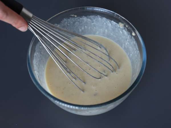 Ekstra gourmetmuffins med banan og chokoladestykker - Forberedelse trin 2