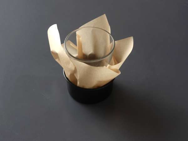 Ekstra gourmetmuffins med banan og chokoladestykker - Forberedelse trin 8