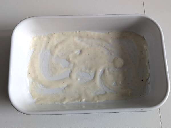 Cremet bagt pasta med gratinerede ærter og skinke - Forberedelse trin 6