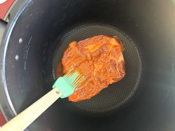 Pulled pork i Cookeo - Forberedelse trin 2