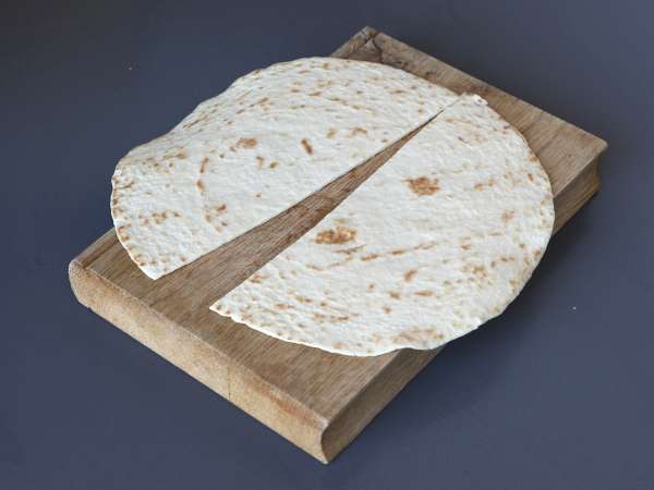 Ovnbagte tortillas med quesadillas og krydret oksekødsfyld - Forberedelse trin 3