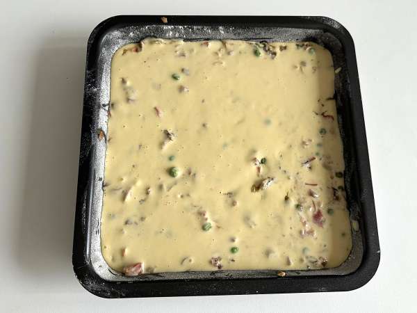 Krydret kagedej i en blender: hurtig, nem og ultrafugtig - Forberedelse trin 6