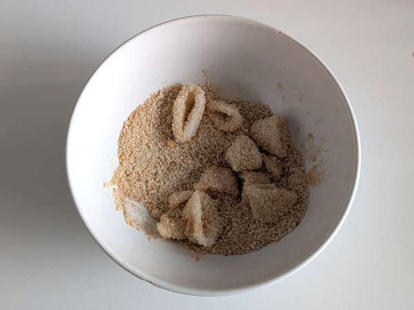 Blæksprutteringe i luftfryser sprøde og lette - Forberedelse trin 5