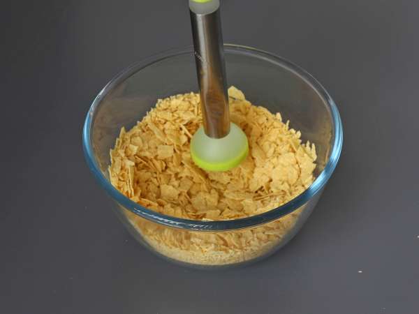 Chokolade Pringles i sandroser - Forberedelse trin 1