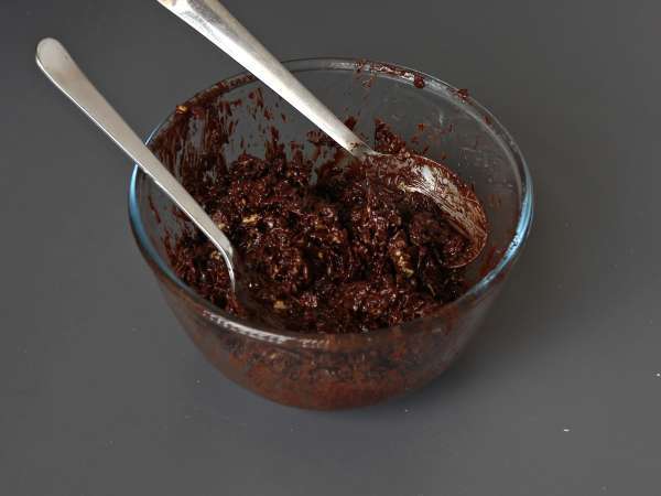 Chokolade Pringles i sandroser - Forberedelse trin 3