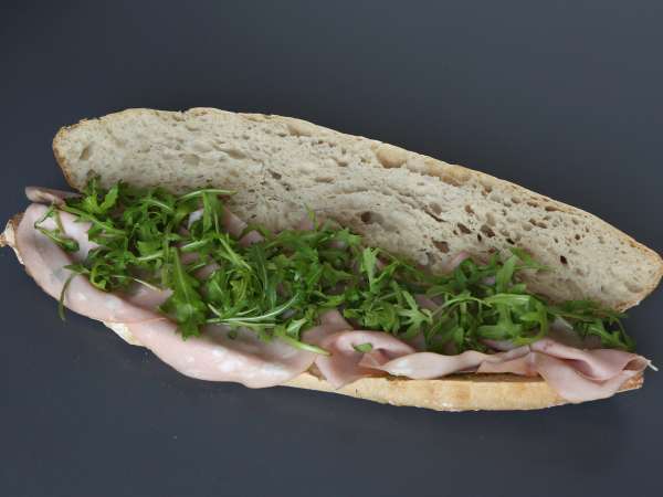 Italiensk gourmetsandwich med mortadella og burrataost - Forberedelse trin 3