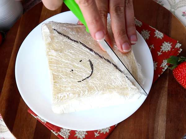 Ichigo sando, den japanske jordbærsandwich! - Forberedelse trin 9
