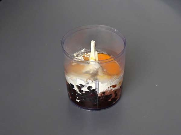 Proteinrig chokoladefondant: en nem opskrift med valleprotein - Forberedelse trin 1